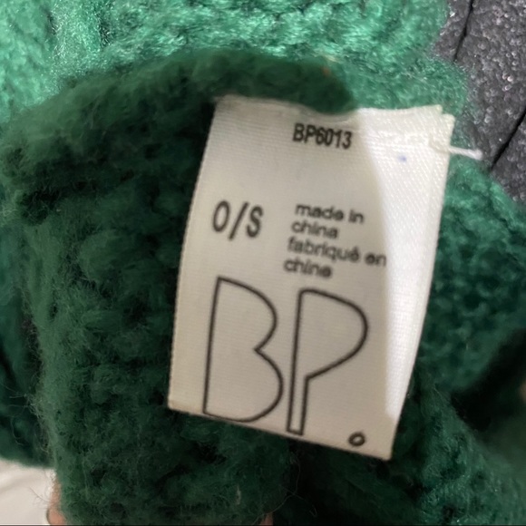 BP Green Knit Circle Scarf - Picture 2 of 2